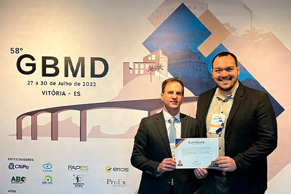 Pesquisa da FACPP vence principal prêmio do 58º Encontro do GBMD