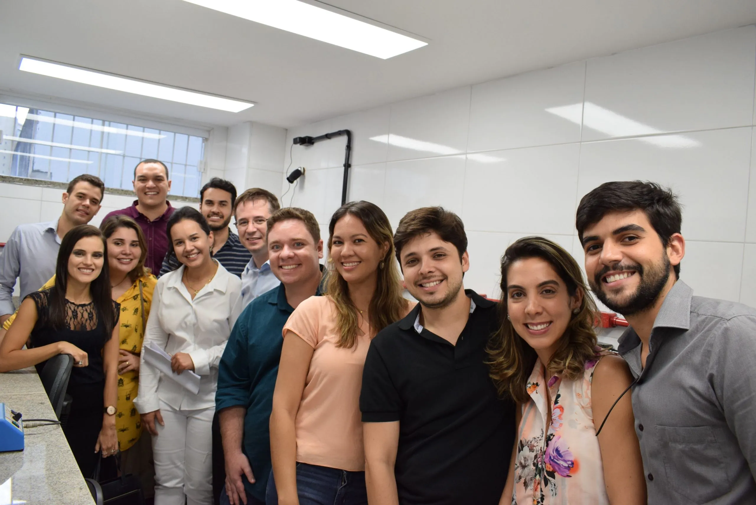 Inauguração do laboratório de pesquisa