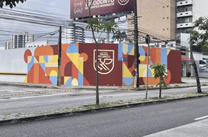 FacPP apresenta seu novo mural na Av. Desembargador Moreira