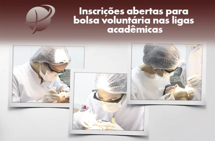Inscrições abertas para bolsa voluntária nas ligas acadêmicas