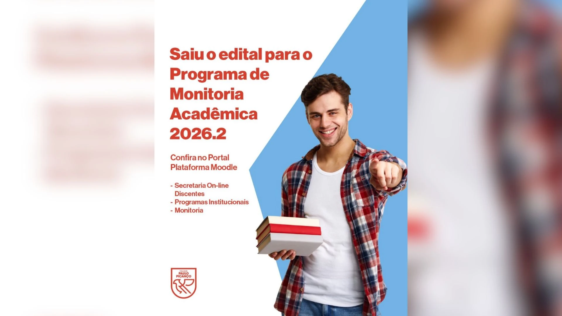 FACPP divulga edital do Programa de Monitoria Acadêmica 2026.2