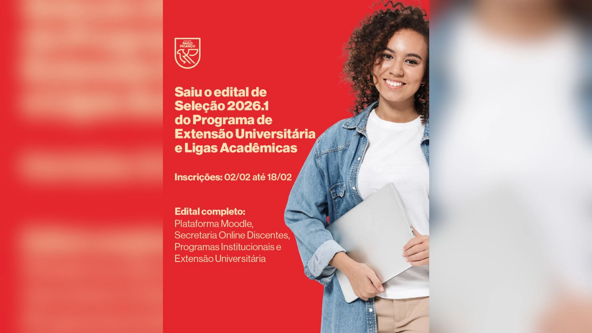 FACPP abre vagas para Programas de Extensão Universitária em 2026.1