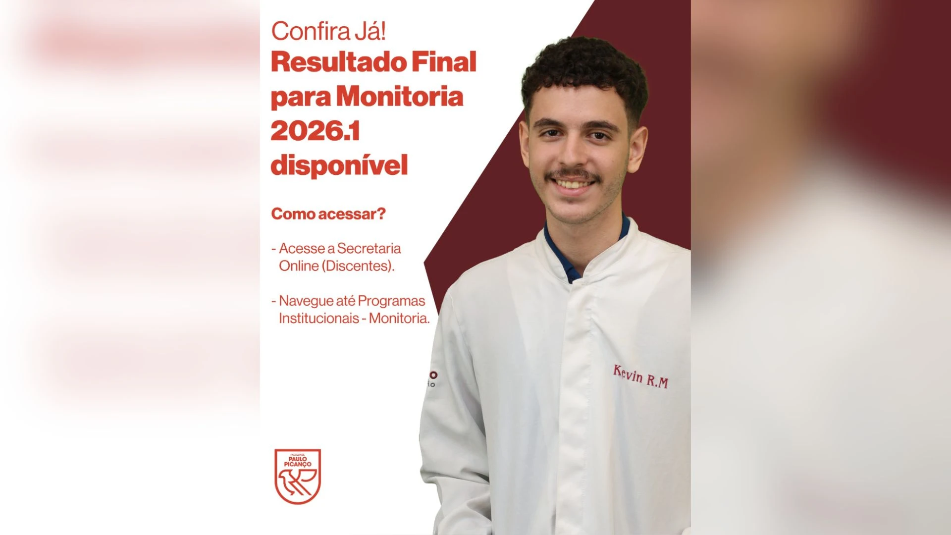 FACPP divulga resultado final do Programa de Monitoria Acadêmica